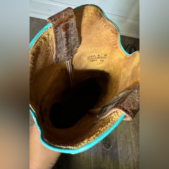 Johnny Ringo women’s Boots. Teal. Size 8 - Picture 5 of 12